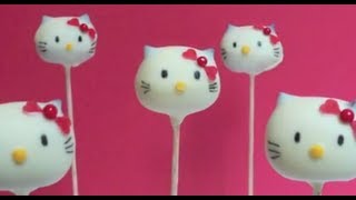 Tuto pop cakes Hello Kitty [upl. by Llednek292]