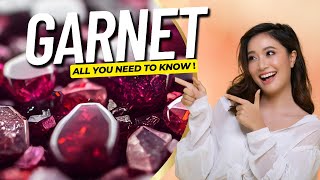 GARNET • All You Need to Know About this Gorgeous Gemstone [upl. by Yramesor]