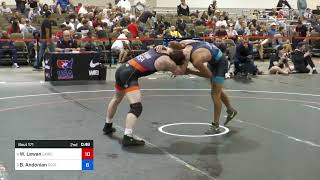 2024 Men’s Freestyle Senior World Team Trials Will Lewan vs Bryce Andonian 70 KG Con Rnd of 8 [upl. by Arny]