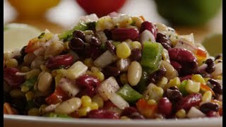 Mexican Style Beans Salad  Healthy Salad Recipe  How to Make Mexican Salad By Ammara [upl. by Mandelbaum]