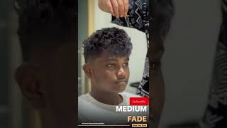 Medium Fade after haircut video hairstyle medium fade haircut toniampguy salon viral [upl. by Anaiviv679]