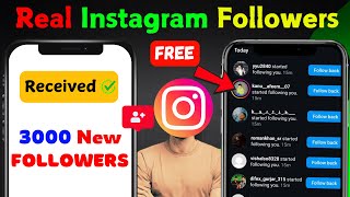 Instagram Par Free Followers Kaise Badhaye  No Login Needed [upl. by Nieberg]