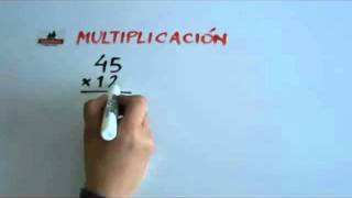 Multiplicación dos dígitos en el multiplicador [upl. by Nnylav]