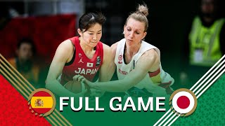 Spain v Japan  Full Basketball Game  FIBA Womens Olympic Qualifying Tournament Hungary 2024 [upl. by Anagnos79]