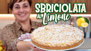 SBRICIOLATA AL LIMONE Ricetta Facile  Fatto in Casa da Benedetta [upl. by Ielarol]