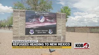 Holloman AFB in Alamogordo will house Afghan refugees [upl. by Sikata]