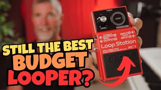 BOSS RC1 LOOP STATION Demo Tutorial and Review [upl. by Nalced]