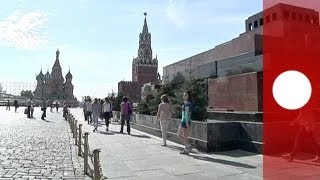 Kiev protesters pull down statue of Lenin [upl. by Mayfield850]