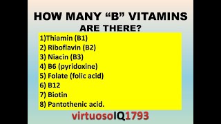 Water Soluble Vitamins [upl. by Adkins]