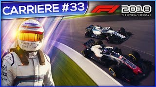 COUP DUR EN QUALIF  F1 2018 Carrière 33 [upl. by Eamaj461]