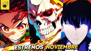 🔥 ANIMES IMPERDIBLES NOVIEMBRE 2024 NETFLIX Crunchyroll Disney Animeflv xd y más [upl. by Bellew]