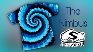 How to tie dye Spiral nimbus easy steps [upl. by Reisfield]