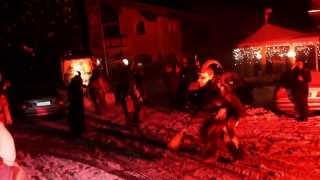 Österreich Tradition Krampusse  old tradition in austria europe [upl. by Enomar]