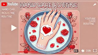 Hand care routine ASMR cr tenshinopaa on IG  sugaries [upl. by Danielson]