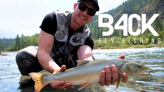 Fly Fishing the Kootenays for Bull Trout  BC Drone Footage [upl. by Craner]