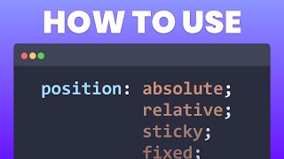Learn CSS Positions in 4 minutes [upl. by Edveh]