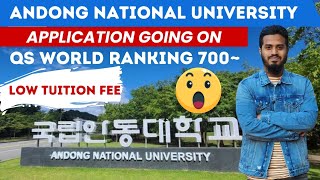 Andong National University  Top Rank University in South Korea  Low Cost University  Mehedi Hasan [upl. by Anrahc211]