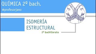 ISOMERÍA ESTRUCTURAL [upl. by Nyladnewg]