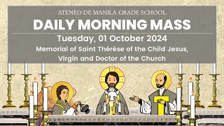 AGS Daily Morning Mass  01 October 2024 [upl. by Ognimod985]