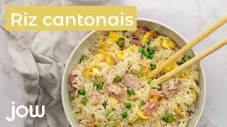 Recette de riz cantonais [upl. by Ydor]