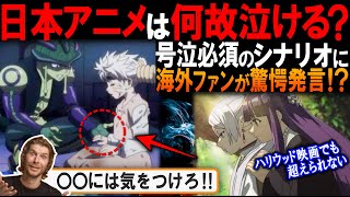 日本のアニメはどんなハリウッド作品よりも何故泣ける！？海外ファン衝撃発言！ファンが選ぶ一番泣けるアニメとシーンとは…【海外の反応】【反応集】 [upl. by Shanta]