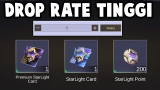 GILA DROP RATE TINGGI LANGSUNG DAPET KARTU STARLIGHT PREMIUM  DAPET 2 KARTU  MOONTON AUTO RUGI [upl. by Jehanna]