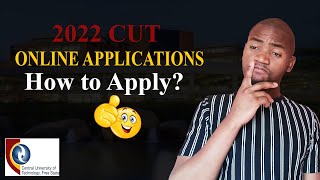 How to apply online at Central University of Technology for 2022 Easy [upl. by Trisa464]