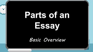 Parts of an Essay [upl. by Pickett73]