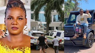 FOOTAGE Of Some of Mamkhize’s Cars Taken By SARS During The Raid Include Her G 63Maybach amp More😭💔 [upl. by Nnaaihtnyc120]