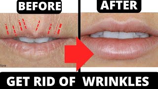 FACIAL EXERCISES FOR WRINKLES AROUND THE LIPS  UPPER LIP WRINKLES [upl. by Alisia]