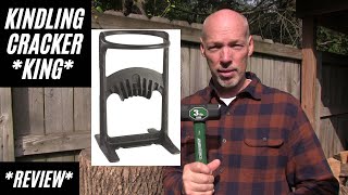 Kindling Cracker Firewood Splitter King Reviewunboxing HowTo [upl. by Ayim785]