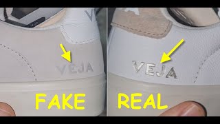 Real vs fake Veja shoes How to spot fake Veja Campo trainers [upl. by Ttimme]