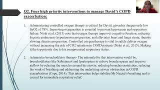 Davids COPD exacerbation Presentation [upl. by Margarita]