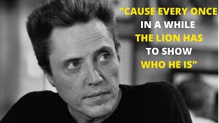 Christopher Walken Inspirational Speech  The Lion Scene Motivational Video  Always UP Motivation [upl. by Inva]