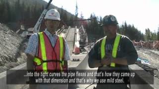 Building a bobsleighluge Olympic course Canada [upl. by Gregrory]