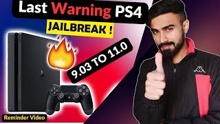 PS4 Jailbreak From 903 to 110 is in Progress  Avoid Update 1150  Important Reminder [upl. by Redfield949]