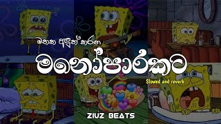 මතක අලුත් කරන 🍃💕Slowed And Reverb Song Collection මනෝපාරකට  Manoparata ZIUZBEATS [upl. by Helve]