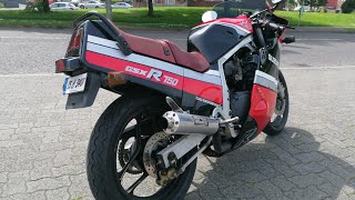 1985 Suzuki GSXR 750 [upl. by Assillem]