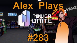 The Coolest Arcade In All Of Tower Flashback Arcade  Alex Plays  Tower Unite 283 [upl. by Aidekal]