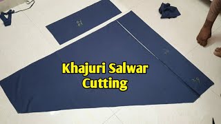 Khajuri Salwar Cutting in Easy Way [upl. by Scholz193]