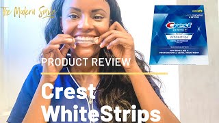 Dentist Review Crest Whitestrips Easy and Affordable ways to whiten your teeth [upl. by Aimit]