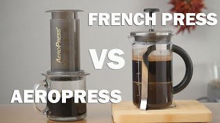 Aeropress vs French Press  Pros and Cons you Need to Know [upl. by Delamare718]