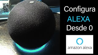 ¿Cómo instalar y configurar Un ECHO DOT de Amazon Alexa 2024 [upl. by Ylicic]