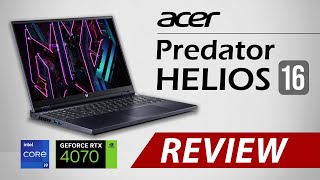 Acer Predator Helios 16 Gaming Laptop Review [upl. by Morrill343]