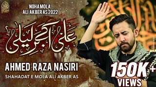 Nohay 2022  ALI AKBAR E LAILA  Ahmed Raza Nasiri  Farsi Noha 2022  Shahadat Mola Ali Akber Noha [upl. by Babita]