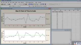 XBar R Chart SPC [upl. by Saleem]