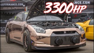 3300HP Alpha Queen GTR 228MPH  Worlds Most Powerful GTR [upl. by Reinaldos]