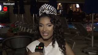 WEEKKRANT  In gesprek met  Chiara Wijntuinquot Miss Suriname 2025 [upl. by Sifan]