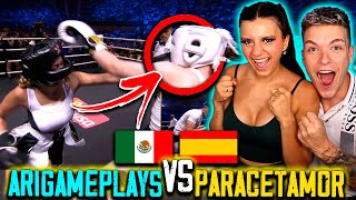 🇲🇽 REACCION a ARIGAMEPLAYS VS PARACETAMOR 😱 SIN PALABRAS  LA VELADA DEL AÑO 2 [upl. by Aloivaf]