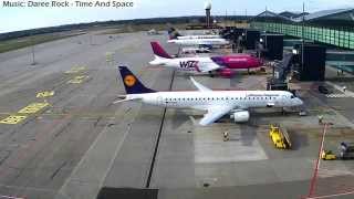 TIME LAPSE Airport Gdansk [upl. by Eanore368]